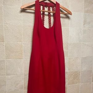 Nicole Miller red dress